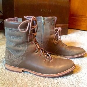 Ahnu “Chenery” lace up waterproof boots
